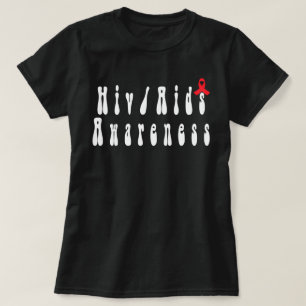 T-shirt Journée MONDIALE du Sida, Décembre Sensibilisation