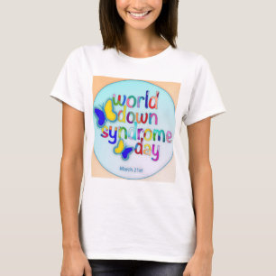 T-shirt Journée mondiale du syndrome de Down
