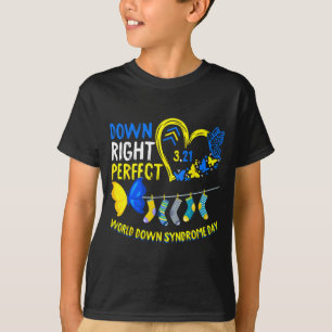 T-shirt Journée mondiale du syndrome de Down le 21 mars, e