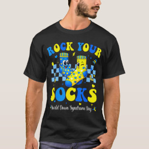T-shirt Journée mondiale du syndrome de down rock chausset