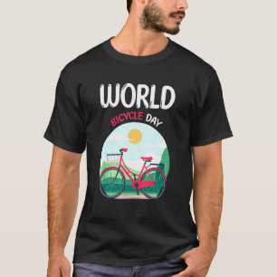 T-shirt Journée mondiale du vélo Nations Unies 1er juin