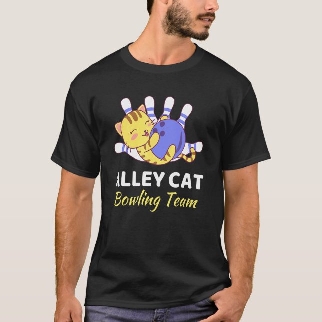 T-shirt Journee Nationale de Bowling Équipe de Bowling All (Devant)