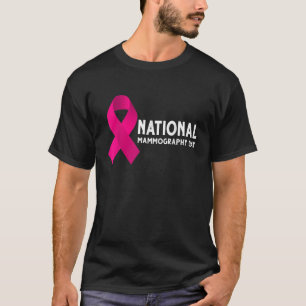 T-shirt Journée nationale de la mammographie