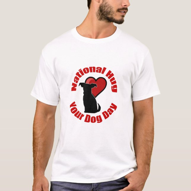 T-shirt Journée nationale des chiens (Devant)