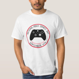 T-shirt Journée nationale des jeux vidéo 12 septembre