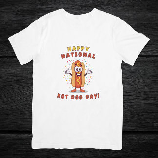 T-shirt Journée nationale du hot dog pour femmes