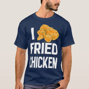 T-shirt Journée nationale du poulet frit J'aime le poulet