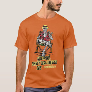 T-shirt Journée nationale Harvey Wallbanger Boire Plage Sk