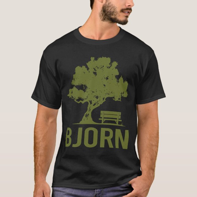 T-shirt Journée Paisible - Bjorn Nom (Devant)