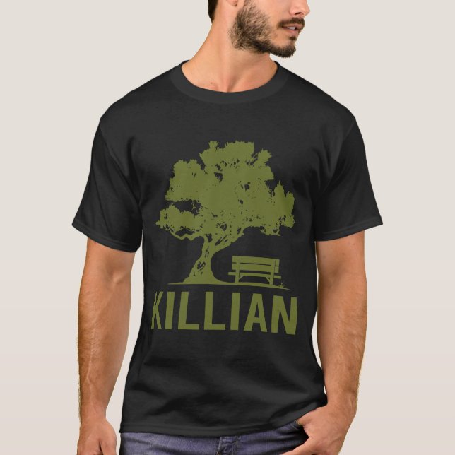 T-shirt Journée paisible - Killian Nom (Devant)