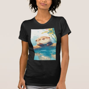 T-shirt Journée Paresseuse de la Loutre