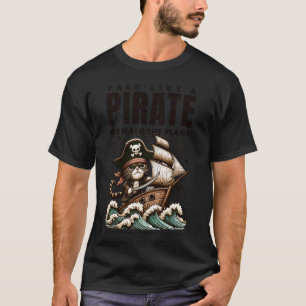 T-shirt Journée Parler comme un Pirate ou Marcher sur la P