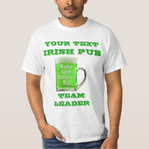 T-shirt Journée personnalisée de St Patrick