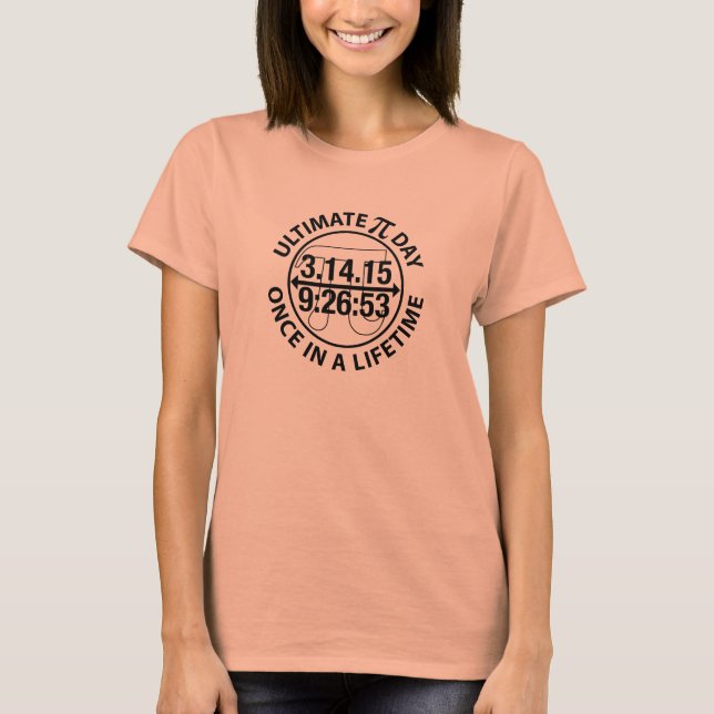 T-shirt Journée Ultimate Pi 2015 (Devant)