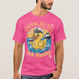 T-shirt Journées en mer en croisière pour une chasse au ca