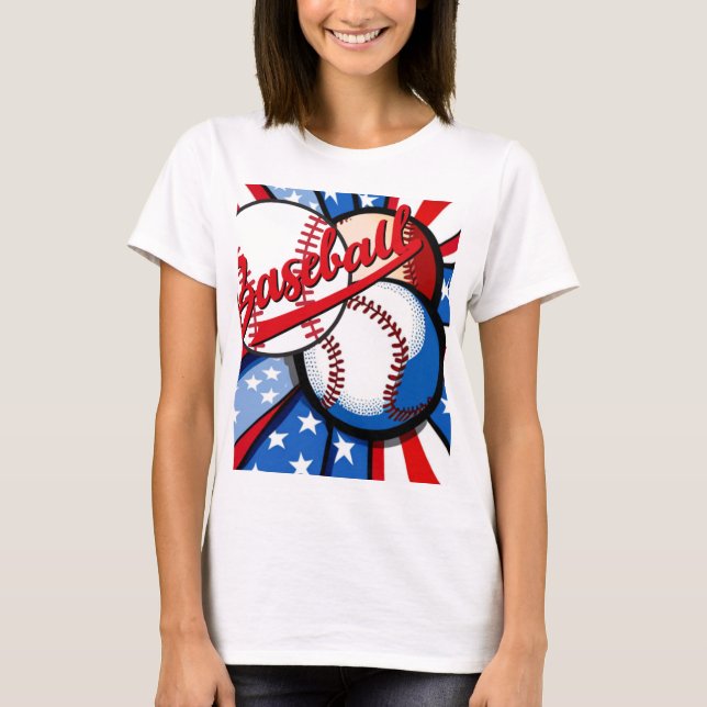 T-shirt Jours de baseball (Devant)