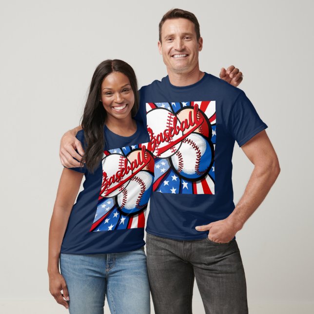 T-shirt Jours de baseball (Unisexe)