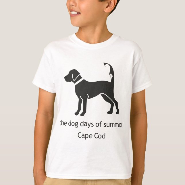 T-SHIRT JOURS DE CHIENS D'ÉTÉ (Devant)
