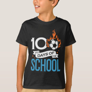 T-shirt Jours De Football Scolaire Football Athlétique Spo