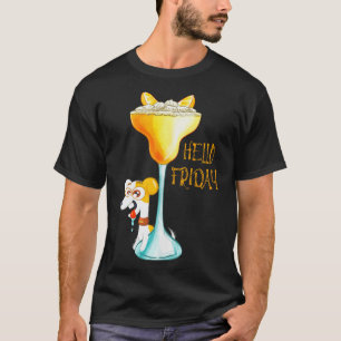 T-shirt Jours De La Semaine Bonjour Vendredi en détresse W