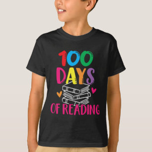 T-shirt Jours De Lecture De L'École Anglais Livres De L'En
