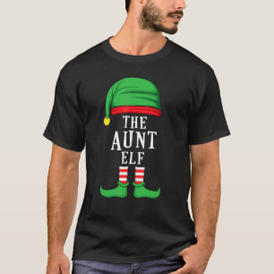 T-shirt Jours de Noël de la famille de la tante Elf