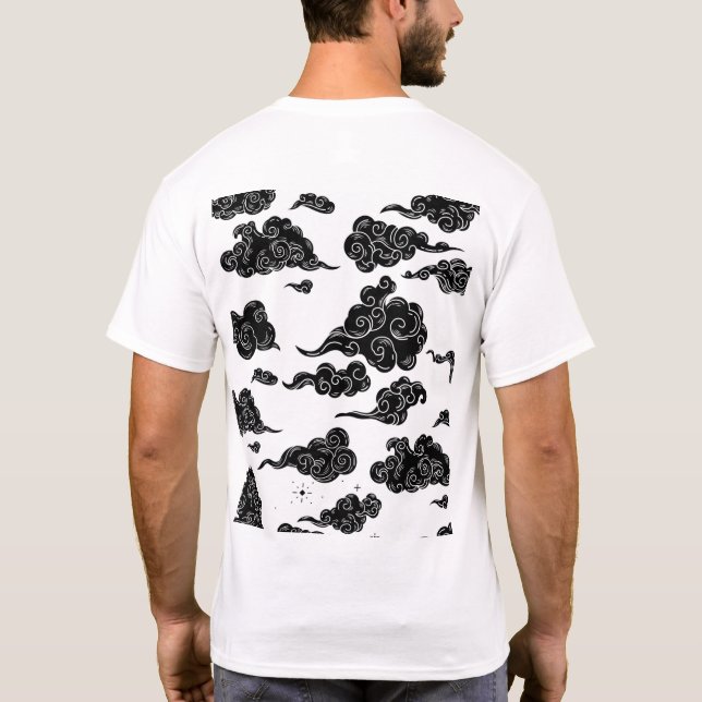 T-SHIRT JOURS DE NUAGE (Dos)