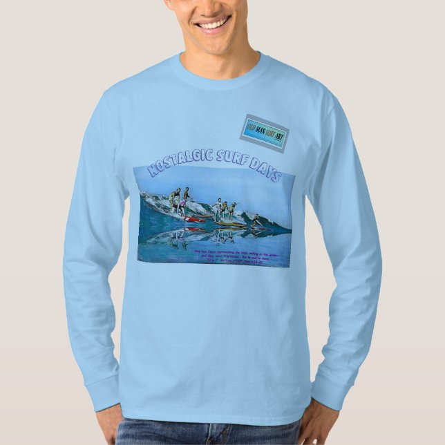 T-shirt Jours de Surf nostalgique (Devant)