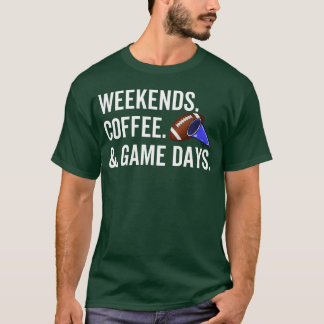 T-shirt Jours de week-end Café Jeux Jours ami vintage
