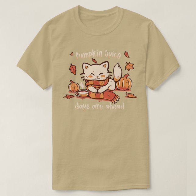 T-shirt Jours d'épices citrouilles (Design devant)