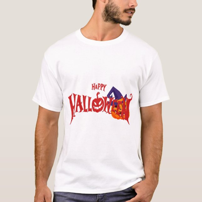 T-shirt jours d'Halloween (Devant)
