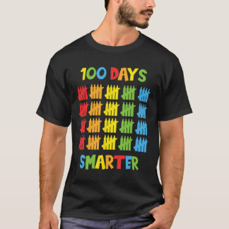 T-shirt Jours Enseignants Plus Intelligents Enfants 100e J