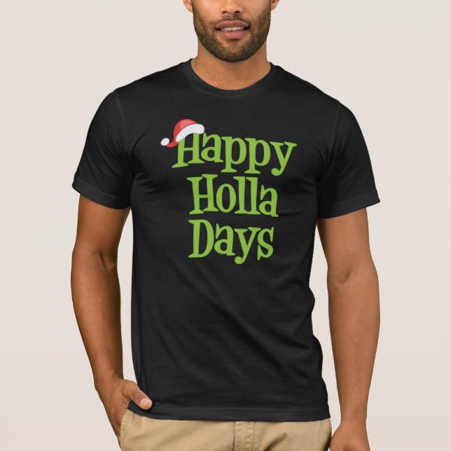 T-shirt Jours heureux de Holla (Devant)