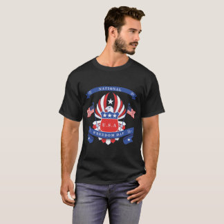 T-shirt jours nationaux de liberté des Etats-Unis