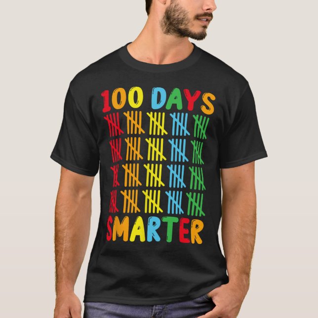 T-shirt Jours Plus Smarter Tally Enseignant Et Étudiants N (Devant)
