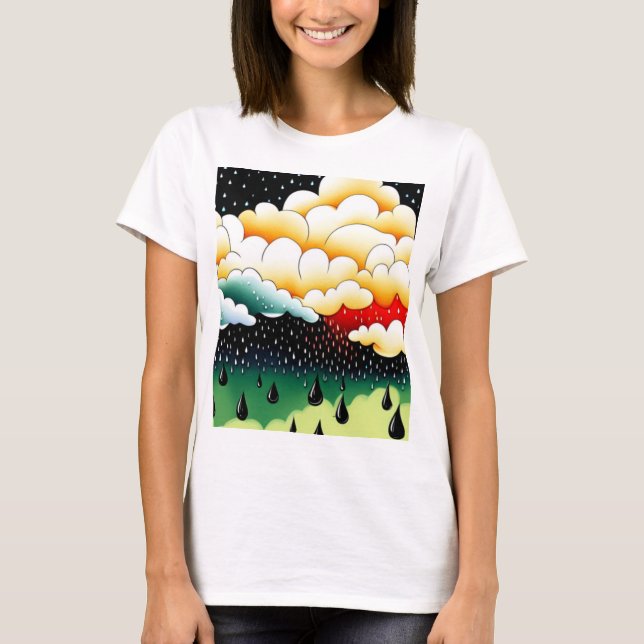 T-shirt Jours pluvieux (Devant)