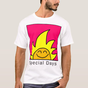 T-shirt Jours spéciaux Icône rose