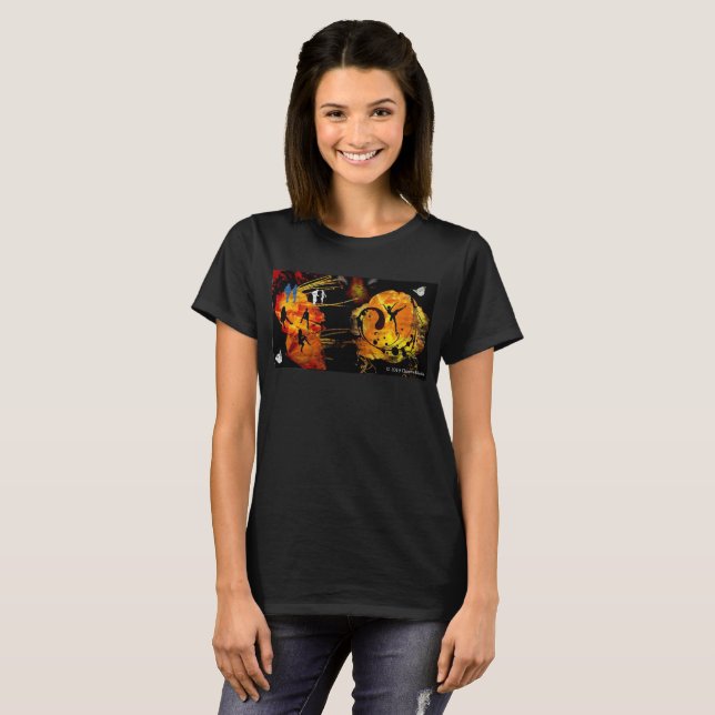 T-shirt Joy - Danse de la vie (Devant entier)