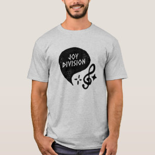 T-SHIRT JOY DIVISION GROUPE MARCHANDISES NOTE DE MUSIQUE
