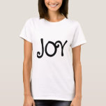 T-shirt Joy Funny Typographie Happy Inspirational<br><div class="desc">Joy Funny Typographie Happy Inspirational Shirt</div>
