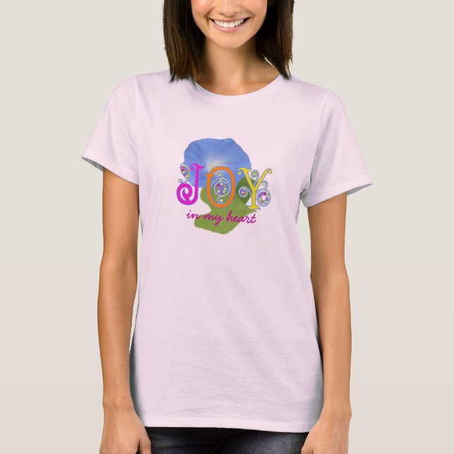 T-shirt Joy Morning Glory (Devant)