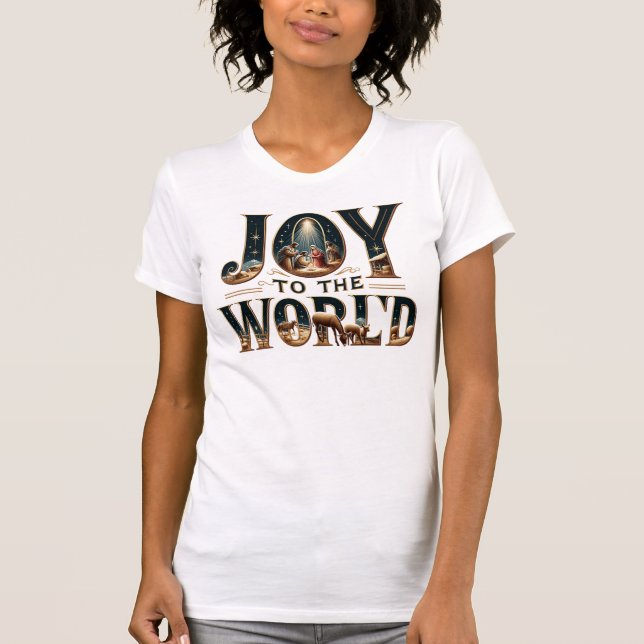 T-shirt Joy to the world (Devant)