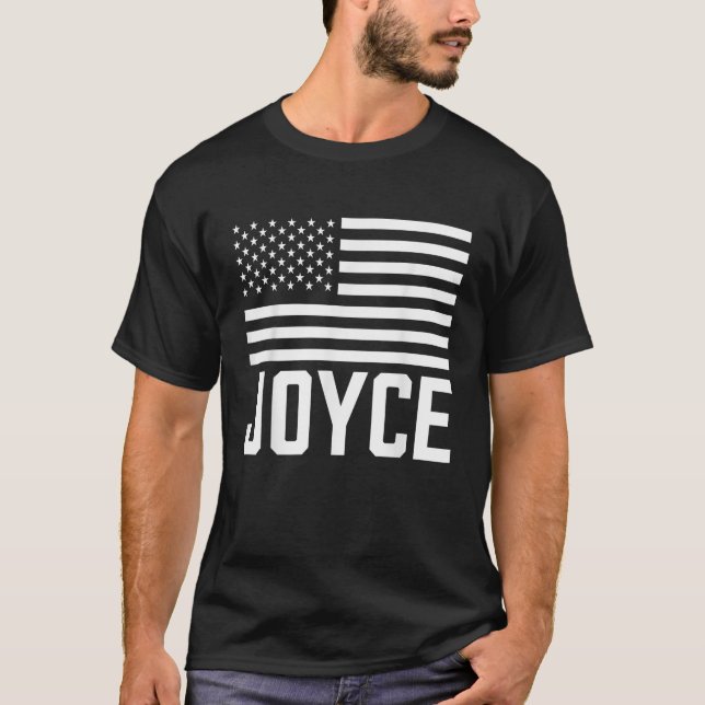 T-shirt Joyce Usa Nom Prénom Personnalisé Anniversaire (Devant)
