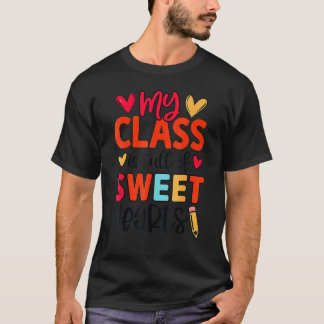 T-shirt Joyeuse 100 Jours D'école Enseignante De Maternell