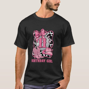 T-shirt Joyeuse 11e anniversaire fille arc rodéo western c
