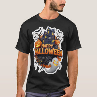 T-shirt Joyeuse célébration effrayante d'Halloween