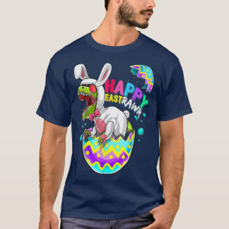 T-shirt Joyeuse Chemise Bunny Dinosaur Eastrawr, Garçons T
