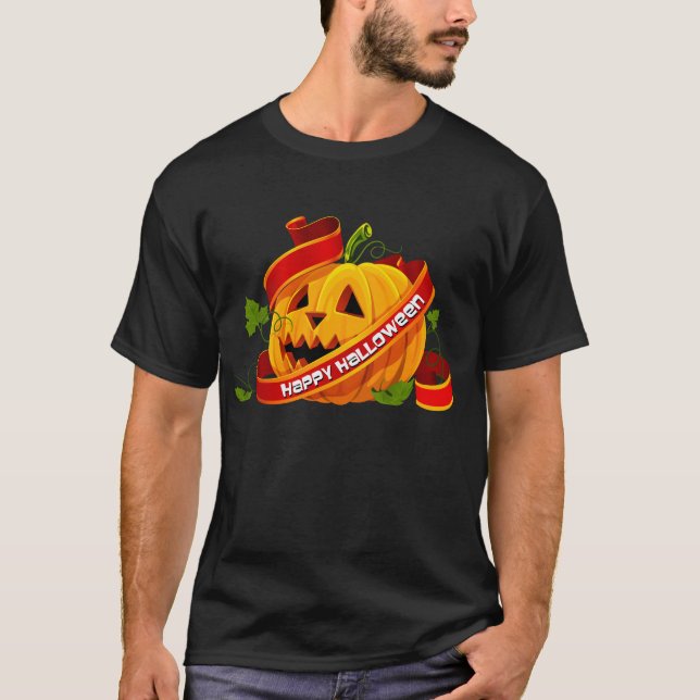 T-shirt Joyeuse Chemise Halloween 6 (Devant)