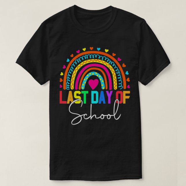 T-shirt Joyeuse Dernière journée de l'enseignant de l'écol (Design devant)