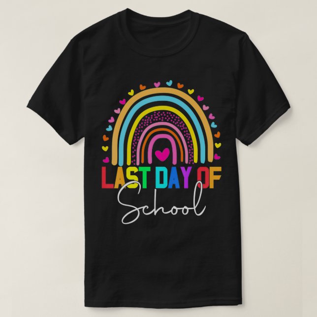 T-shirt Joyeuse Dernière journée de l'enseignant de l'écol (Design devant)
